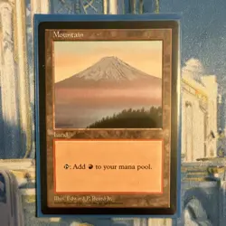Magic: The Gathering Mountain Land 1997 Wizards of the Coast Edward P. Beard Jr. - Image 1