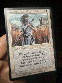 German FBB • Swords To Plowshares • Pack Fresh • Mtg (343) - Image 3