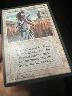 German FBB • Swords To Plowshares • Pack Fresh • Mtg (343) - Image 4