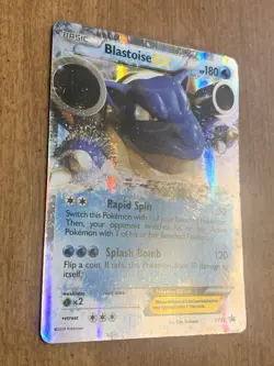 Blastoise EX XY30 Black Star Promo Ultra Rare Holo Pokemon Card - Image 4
