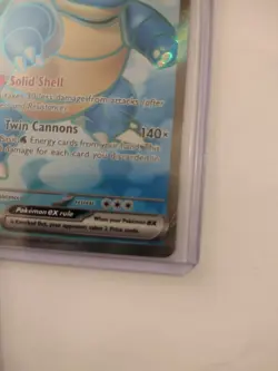 x1 Blastoise ex - 184/165 - Ultra Rare Pokemon SV: Scarlet and Violet 151 M/NM - Image 5