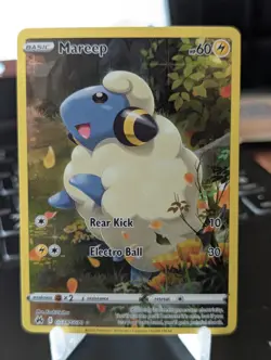 Pokemon TCG Mareep Crown Zenith Galarian Gallery Holo Rare Card GG34/GG70 - Image 1