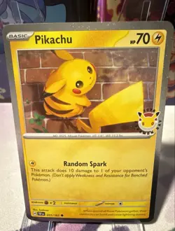 Pikachu - Pokemon Day 2026 (Cosmos Holo) 051/162 Miscellaneous Cards - Image 1