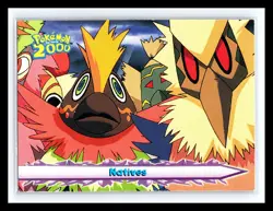 💥 Topps Pokemon the Movie 2000 Natives # 22 Blue Label Logo - Image 1