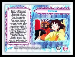 💥 Topps Pokemon the Movie 2000 Natives # 22 Blue Label Logo - Image 2