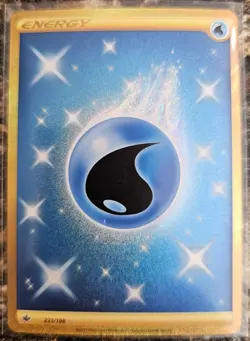 Pokemon 2021 Chilling Reign Water Energy 231 Holo NM or Better - Image 1