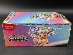 Pokemon SV8.5 Prismatic Evolutions Sealed Booster Bundle Display Case NEW - Image 4