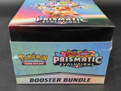 Pokemon SV8.5 Prismatic Evolutions Sealed Booster Bundle Display Case NEW - Image 5