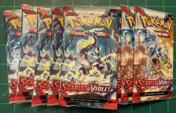 Pokemon TCG Scarlet and Violet Base Set Booster Pack - Image 1