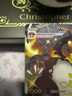 Pokemon TCG Charizard VMAX Holo Ultra Rare Card Shining Fates SV107/SV122 MINT - Image 5