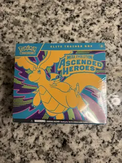 Pokemon Ascended Heroes ETB (Elite Trainer Box) Sealed package - Image 1