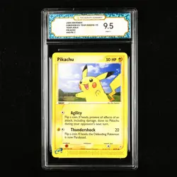 TQG 9.5 MINT+ 2004 Pokemon ENG Pikachu 43/95 C - Image 1