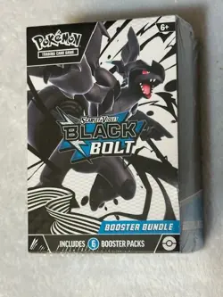 Pokemon TCG Scarlet & Violet Black Bolt Booster Bundle NEW Factory Sealed - Image 1