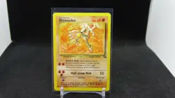 1999 Pokemon Fossil Hitmonlee 22/62 - Image 1