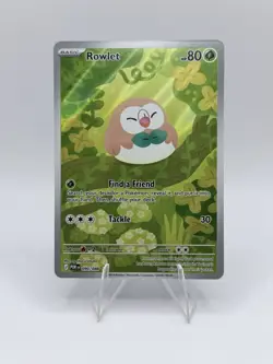 Pokemon Rowlet 90/88 Illustration Rare Perfect Order - NM - Image 1