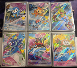 Pokemon First Partner Illustration Collection Series 1 Gen 4 & 7 Alola Sinnoh - Image 1