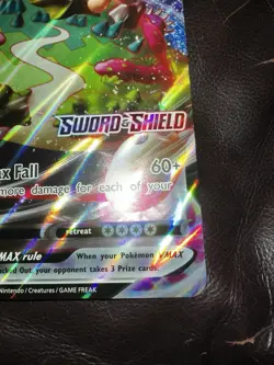 Pokemon TCG Jumbo Snorlax VMAX 142/202 Stamped Promo Sword & Shield NM - Image 4