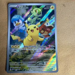 Pokemon TCG Pikachu SVP 027 Black Star Promo Paldea Evolved Sealed 🔥 - Image 1