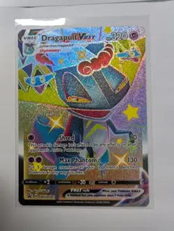 Pokemon TCG Dragapult VMAX SWSH097 Shiny Full Art Promo - Image 1