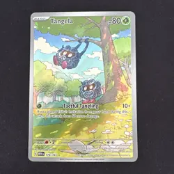 Tangela 178/165 Pokemon Scarlet & Violet 151 Illustration Rare Mint! - Image 1