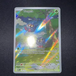 Tangela 178/165 Pokemon Scarlet & Violet 151 Illustration Rare Mint! - Image 2
