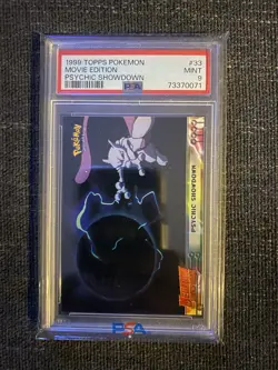 Pokemon - TCG - Topps - Psychic Showdown - #33 - Movie Animation Edition - Image 1