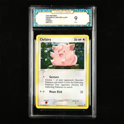 TQG 9 MINT 2004 Pokemon ENG Clefairy 59/112 C - Image 1