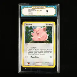 TQG 9 MINT 2004 Pokemon ENG Clefairy 59/112 C - Image 2