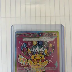 Pikachu ex 277/217 Ascended Heroes Pokemon NM SIR Special Illustration Rare - Image 3