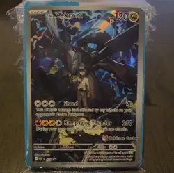 Pokemon N's Zekrom Pokemon Center Exclusive Mega Evolution Promo 031 SEALED - Image 1