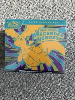 Pokemon Mega Evolution Ascended Heroes Elite Trainer Box New Sealed - Image 1