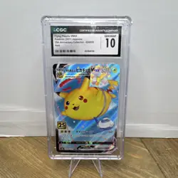 Pokemon Flying Pikachu VMAX 024/028 S8a Holo CGC 10 Japanese - Image 1