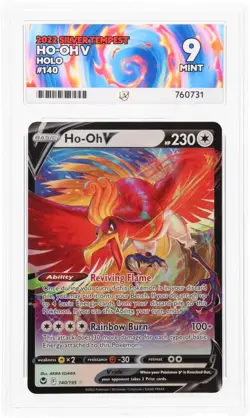 Ho-Oh V - 140/195 - Half Art - Silver Tempest - English - Pokemon - Image 1