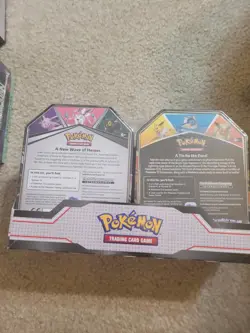 Pokemon TCG V Heroes 2-Pack Bundle Flareon V Sylveon V Tin NEW SEALED Boosters - Image 2