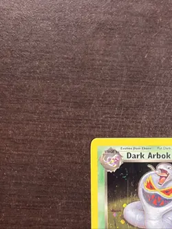 2000 Pokemon Team Rocket Dark Arbok 1st Edition Holo 2/82 Free Shipping - Image 2