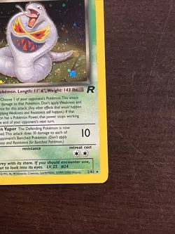 2000 Pokemon Team Rocket Dark Arbok 1st Edition Holo 2/82 Free Shipping - Image 4