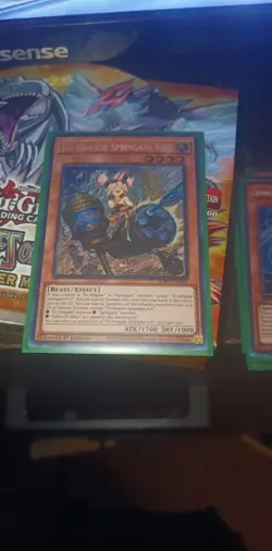 Yu-Gi-Oh! Tri-Brigade Springans Kitt (Secret Rare) English - Image 1