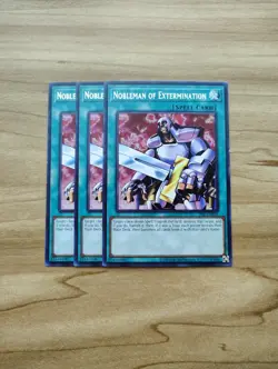 Yu-Gi-Oh! - Nobleman Of Extermination 3X - Full Playset - Rare - PSV-EN035 - Image 1
