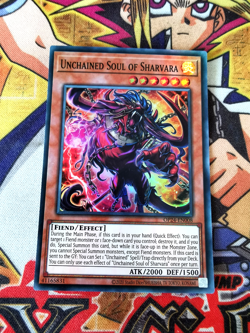 Unchained Soul of Sharvara op24-en008 (NM+) Super Rare Yu-Gi-Oh! - Image 1