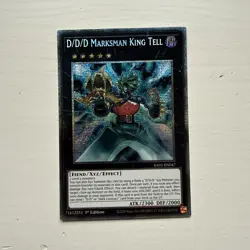 RA05-EN047 D/D/D Marksman King Tell Starlight Rare 1st Ed YuGiOh - Image 1