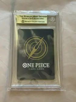 2025 One Piece Japanese Promos 20th Anniv. #ST21-014 Monkey.D.Luffy BGS 10 - Image 2