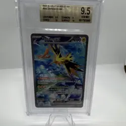 Pokemon 2023 Zapdos ex Special Illustration Rare Holo Sv151 202/165 BGS 9.5 - Image 1