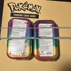 Pokemon TCG TWO (2) Ascended Heroes Mini Tins 1-Riolu 1- Clefairy SEALED - Image 2