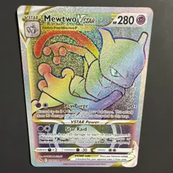Mewtwo VSTAR (Secret) 079/078 Pokemon GO Holo - Image 3