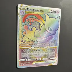 Mewtwo VSTAR (Secret) 079/078 Pokemon GO Holo - Image 4