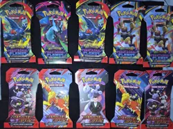 Pokemon,Phantasmal Flames,Plus Destined Rivals Lot Of ×10 Sleeved Booster - Image 1
