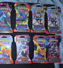 Pokemon,Phantasmal Flames,Plus Destined Rivals Lot Of ×10 Sleeved Booster - Image 4