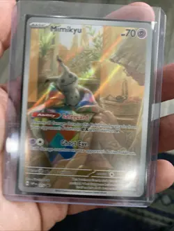 Pokemon SVP 075 - Black Star Promo Mimikyu Full Art - NM - Image 1