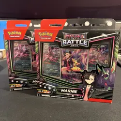 Pokemon TCG Marnie Rival Battle Deck Sealed Morpeko Promo English x2 - Image 1