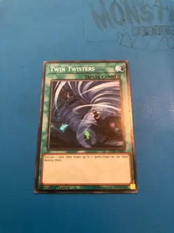 YUGIOH Secret Rare Twin Twisters SHVA-EN059 1st Edition - Image 1
